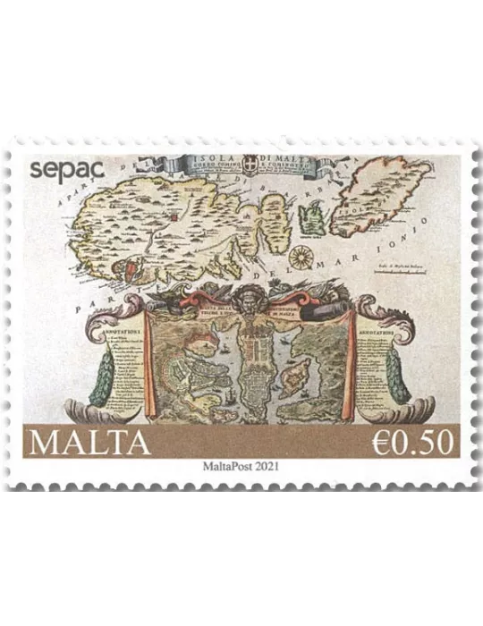 n° 2054/2057 - Timbre MALTE Poste