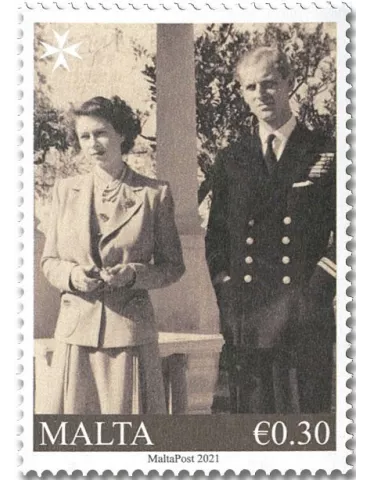 n° 2058/2060 - Timbre MALTE Poste