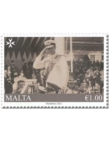 n° 2058/2060 - Timbre MALTE Poste 2