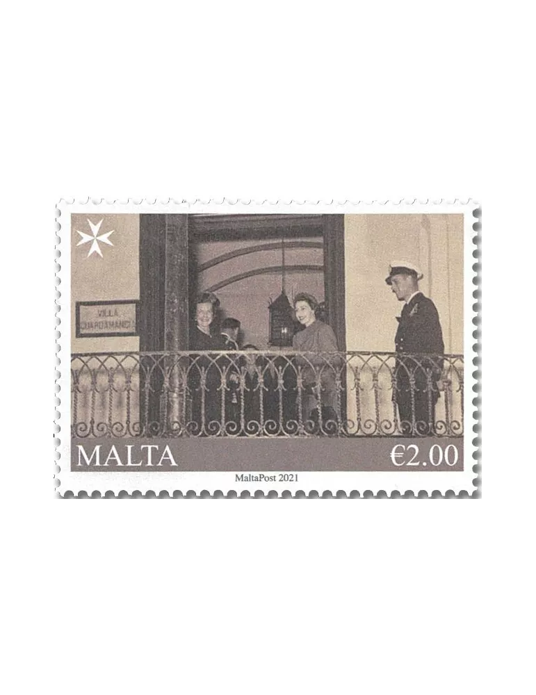 n° 2058/2060 - Timbre MALTE Poste
