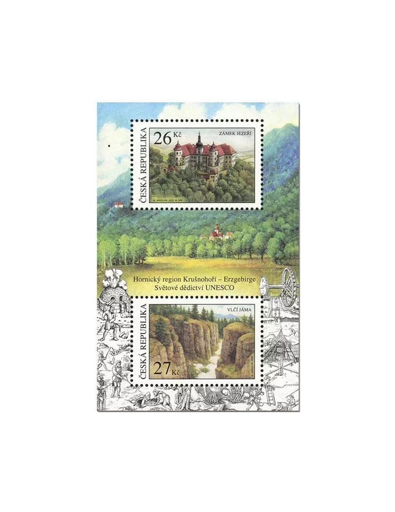 n° 84 - Timbre TCHEQUE (Republique) Blocs et feuillets