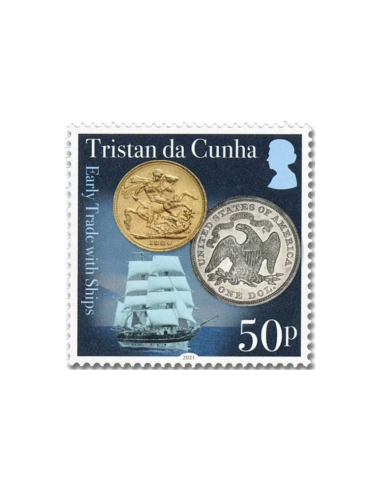 n° 1281/1284 - Timbre TRISTAN DA CUNHA Poste