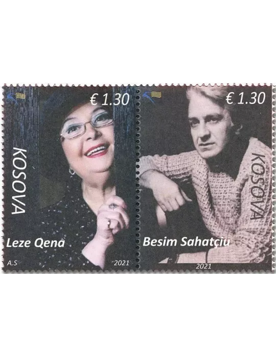 n° 370/371 - Timbre KOSOVO Poste