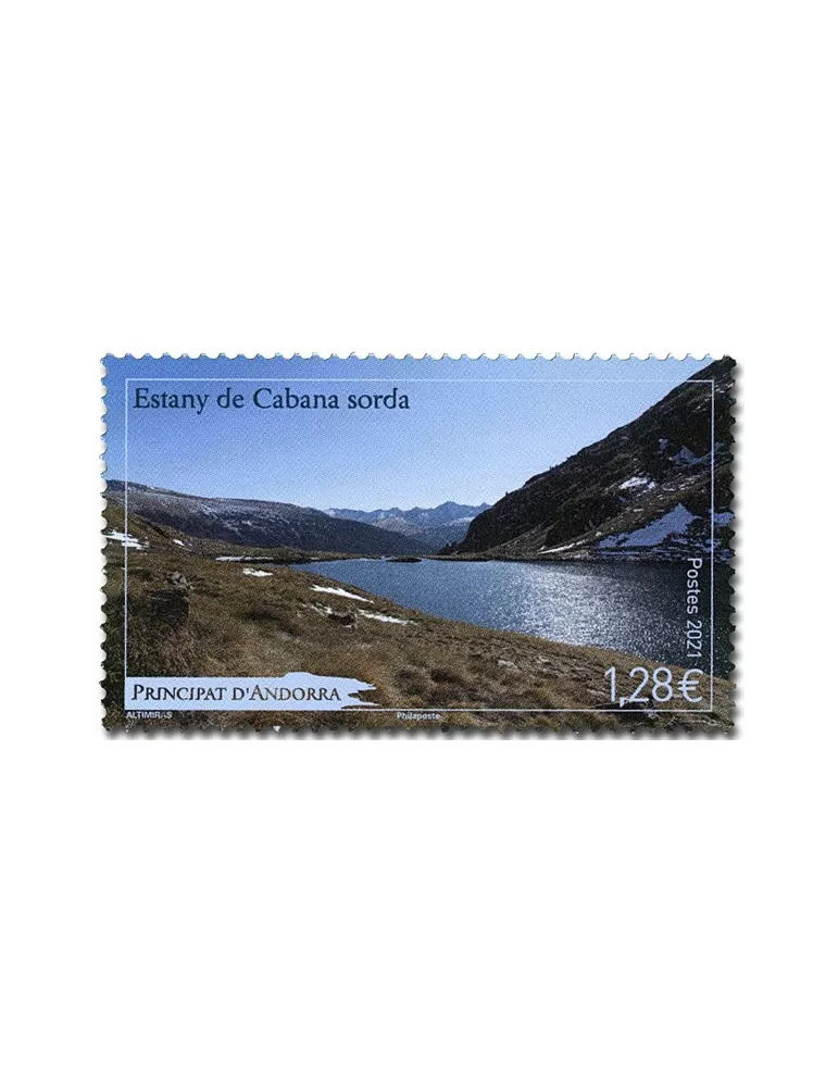 n° 863 - Timbre ANDORRE Poste