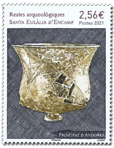 n° 864 - Timbre ANDORRE Poste