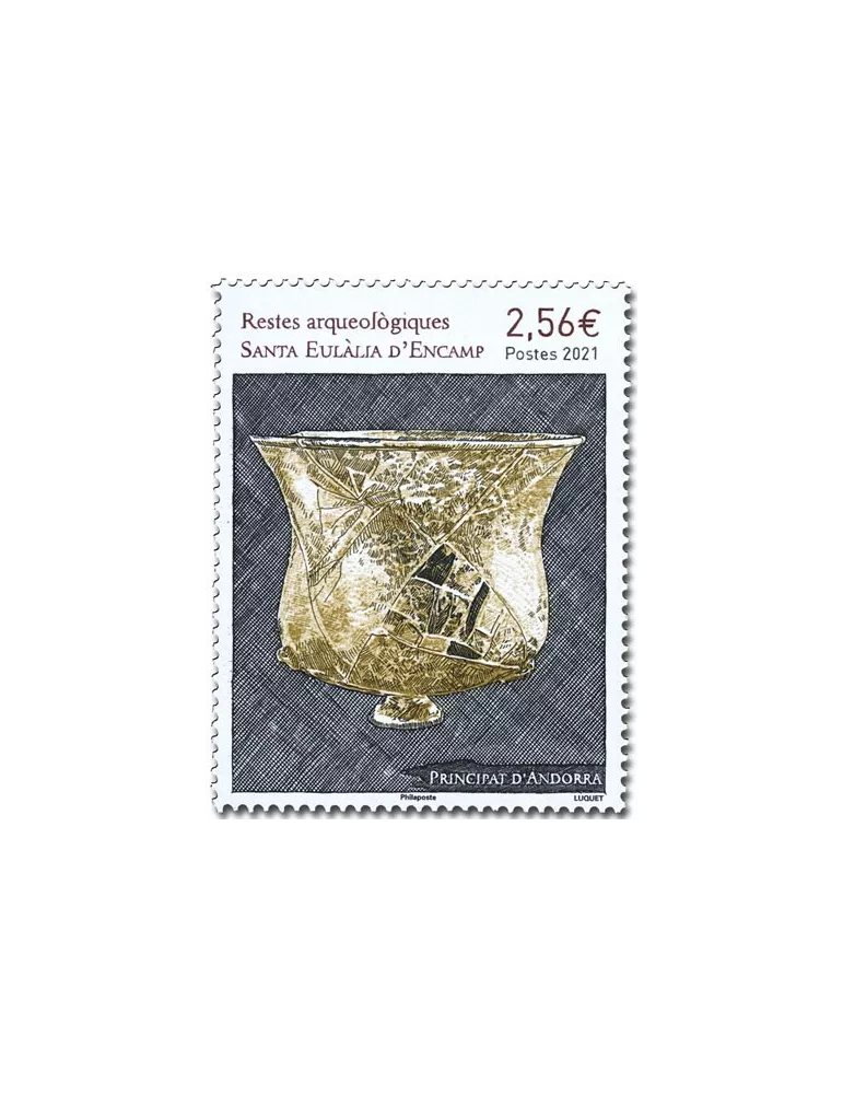 n° 864 - Timbre ANDORRE Poste