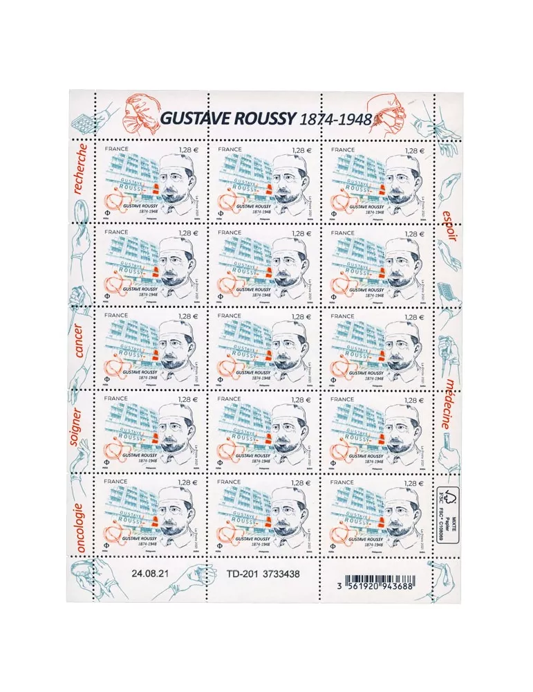 n° F39 - Timbre France Feuillets de France (n° 5521)