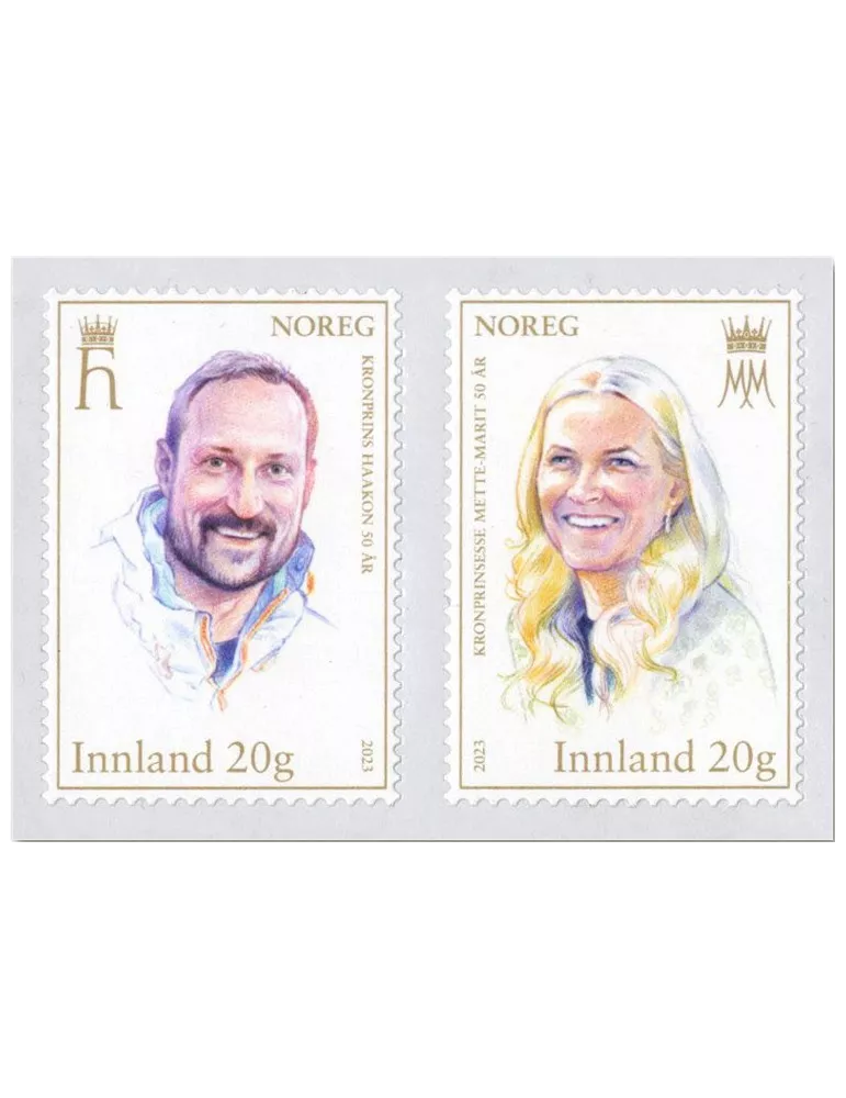 n° 2041/2042 - Timbre NORVEGE Poste