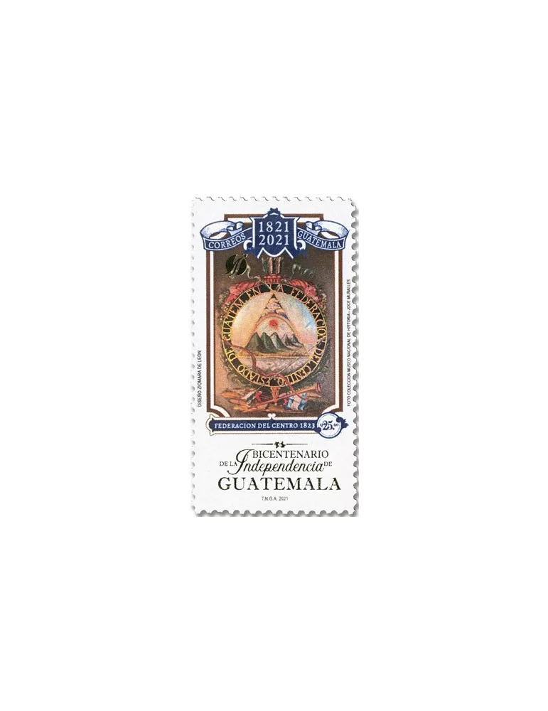 n° 753/757 - Timbre GUATEMALA Poste
