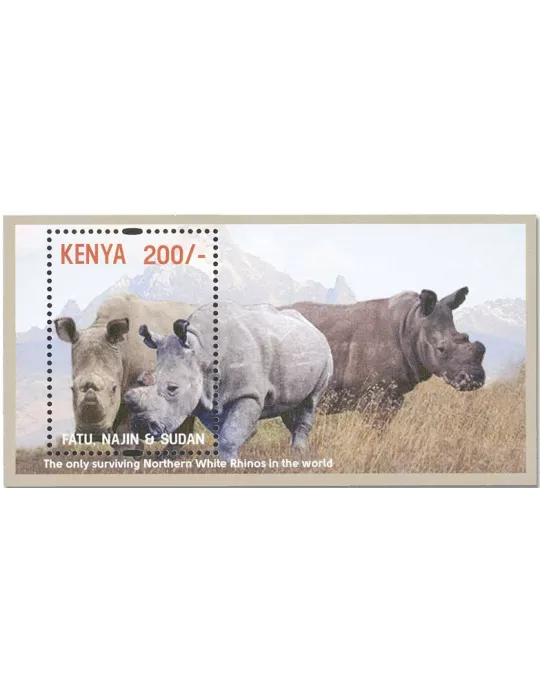 n° 45 - Timbre KENYA Blocs et feuillets