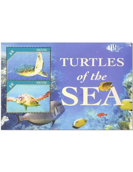 n° 418 - Timbre NEVIS Blocs et feuillets