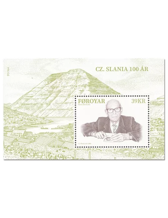 n° F1017 - Timbre ILE FEROE Poste