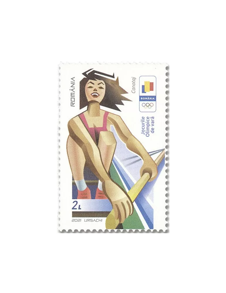 n° 6737/6742 - Timbre ROUMANIE Poste