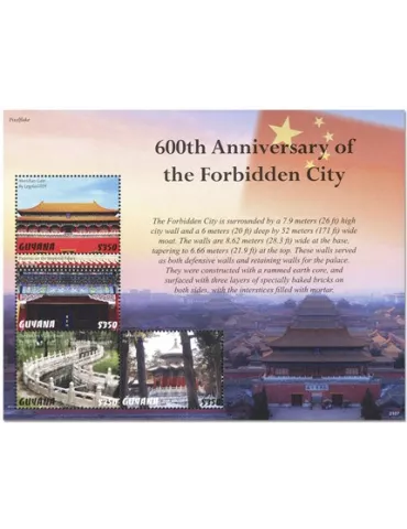 n° 7200/7203 - Timbre GUYANA Poste