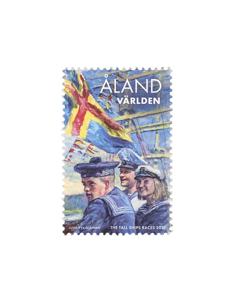 n° 509 - Timbre ALAND Poste