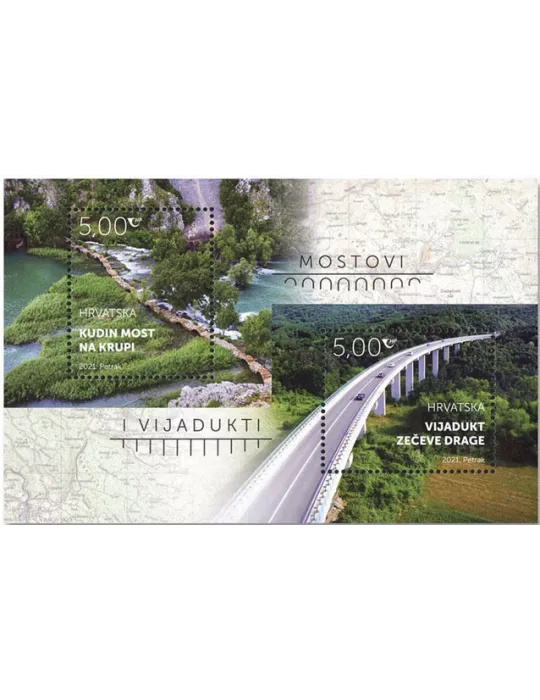 n° 1386/1432 - Timbre CROATIE Année Complète (2021)