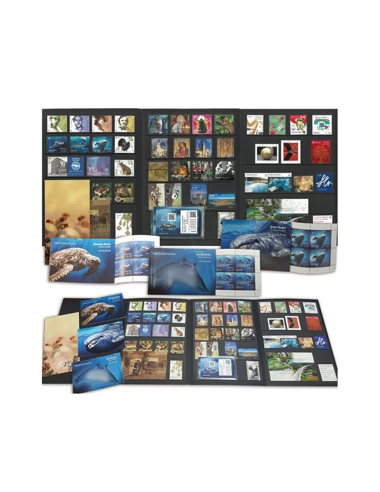 n° 1386/1432 - Timbre CROATIE Année Complète (2021)