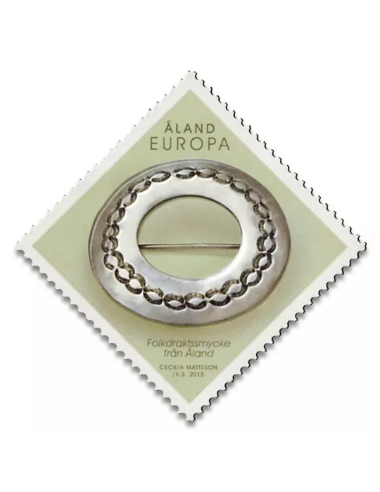 n° 413/414 - Timbre ALAND Poste