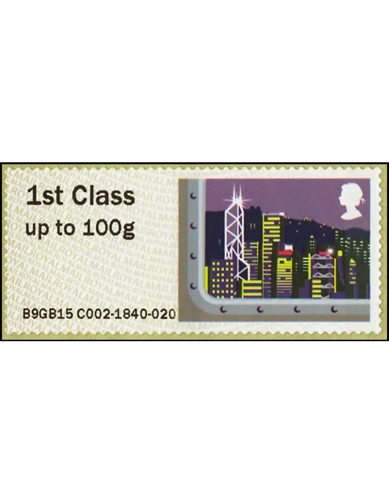 n° 92/97 - Timbre GRANDE-BRETAGNE Timbres de distributeurs