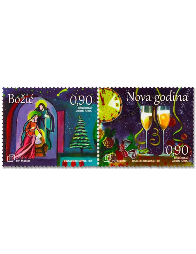 n° 367/368 - Timbre HERCEG-BOSNA Poste