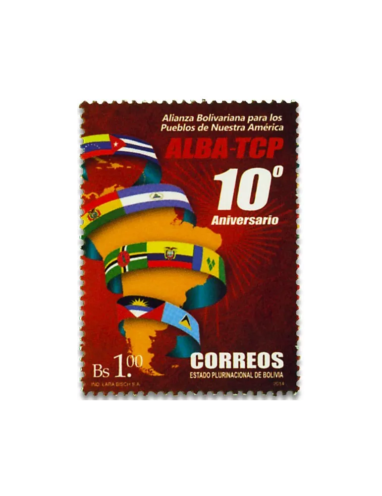 n° 1560/1561 - Timbre BOLIVIE Poste