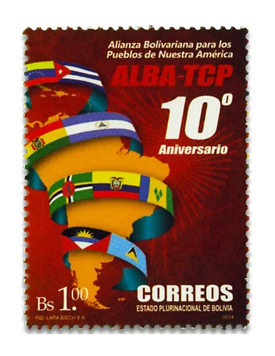 n° 1560/1561 - Timbre BOLIVIE Poste