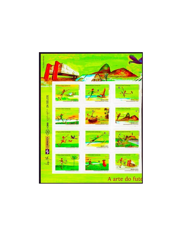n° 3332/3343 - Timbre BRESIL Poste