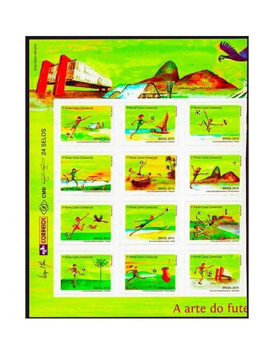 n° 3332/3343 - Timbre BRESIL Poste