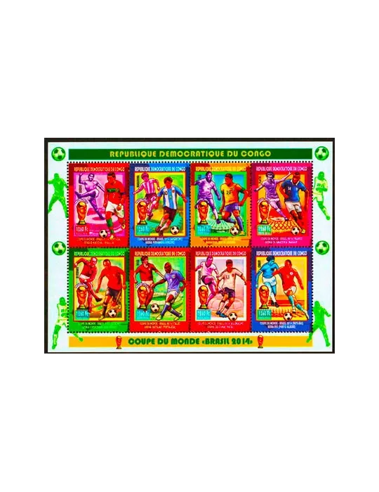 n° 2080/2087 - Timbre CONGO BELGE (République démocratique du) (Kinshasa) Poste