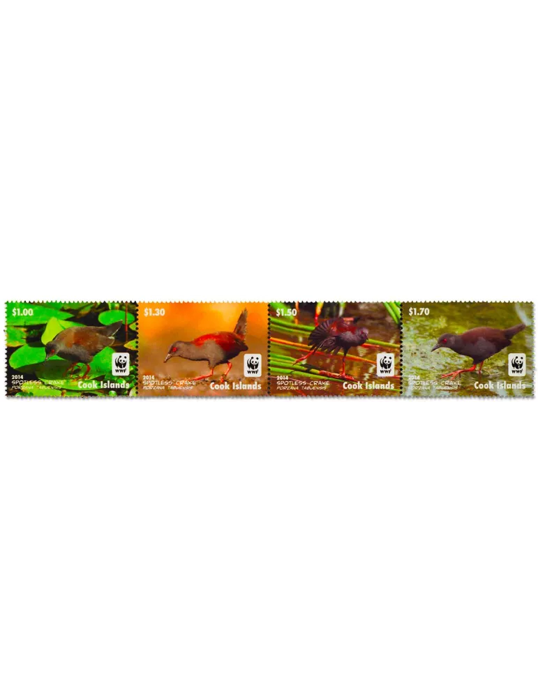 n° 1620/1623 - Timbre COOK (Oc) Poste