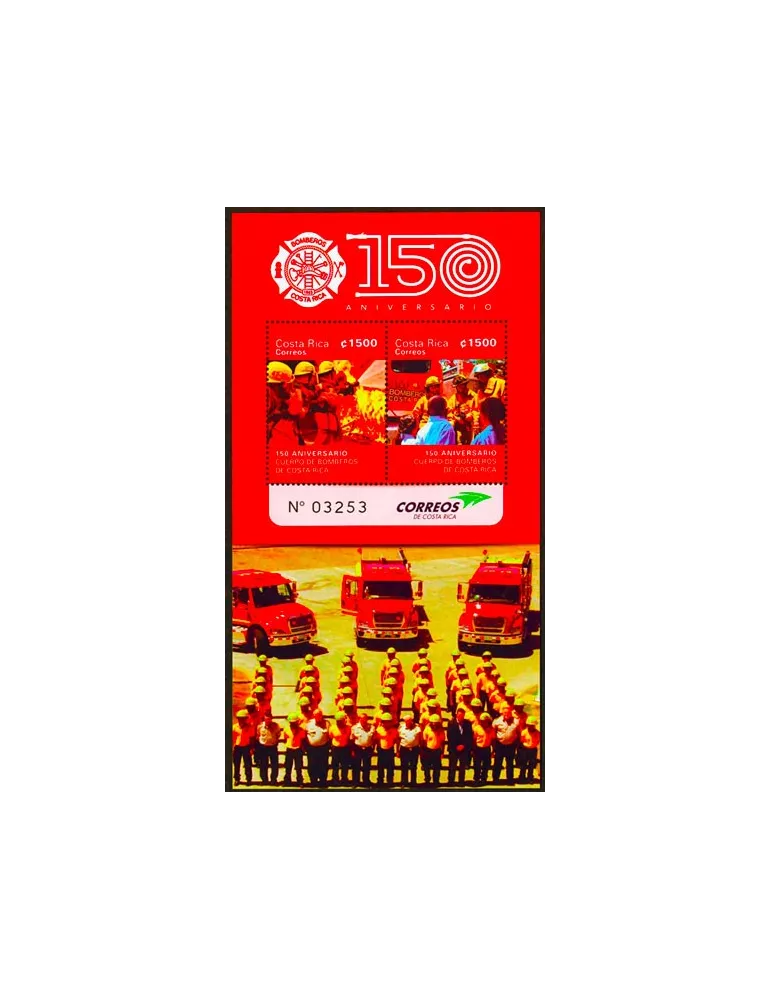 n° 37 - Timbre COSTA RICA Blocs et feuillets