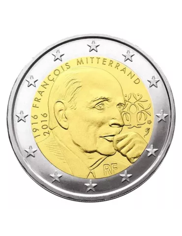 2 EURO COMMEMORATIVE 2016 : FRANCE (Mitterrand)