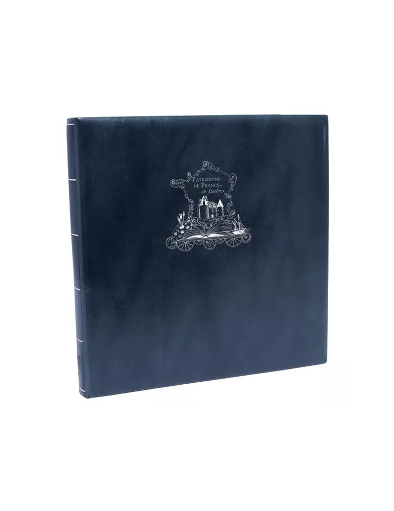 PATRIMOINE DE FRANCE EN TIMBRES : Album SUPRA accompagné des pages d´album (2019/2023)