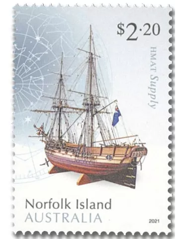 n° 1225/1226 - Timbre NORFOLK Poste 2