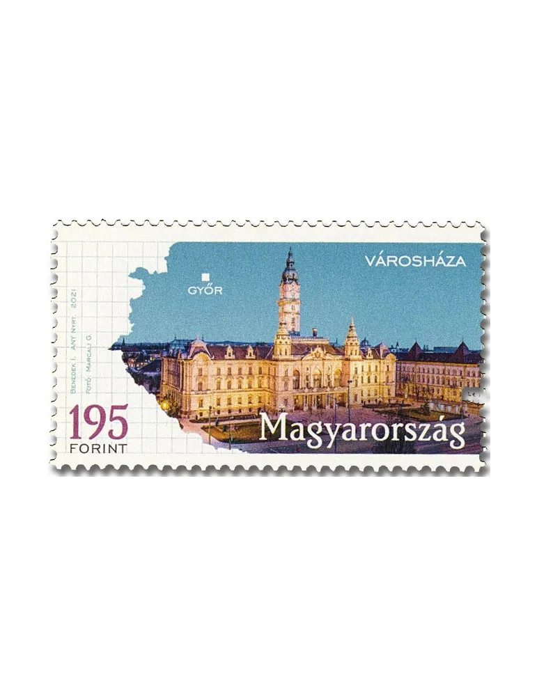 n° 4829/4832 - Timbre HONGRIE Poste