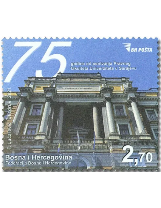 n° 859 - Timbre BOSNIE-HERZEGOVINE Poste