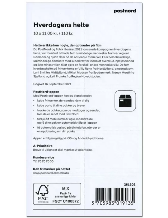 n° C2005 - Timbre DANEMARK Carnets