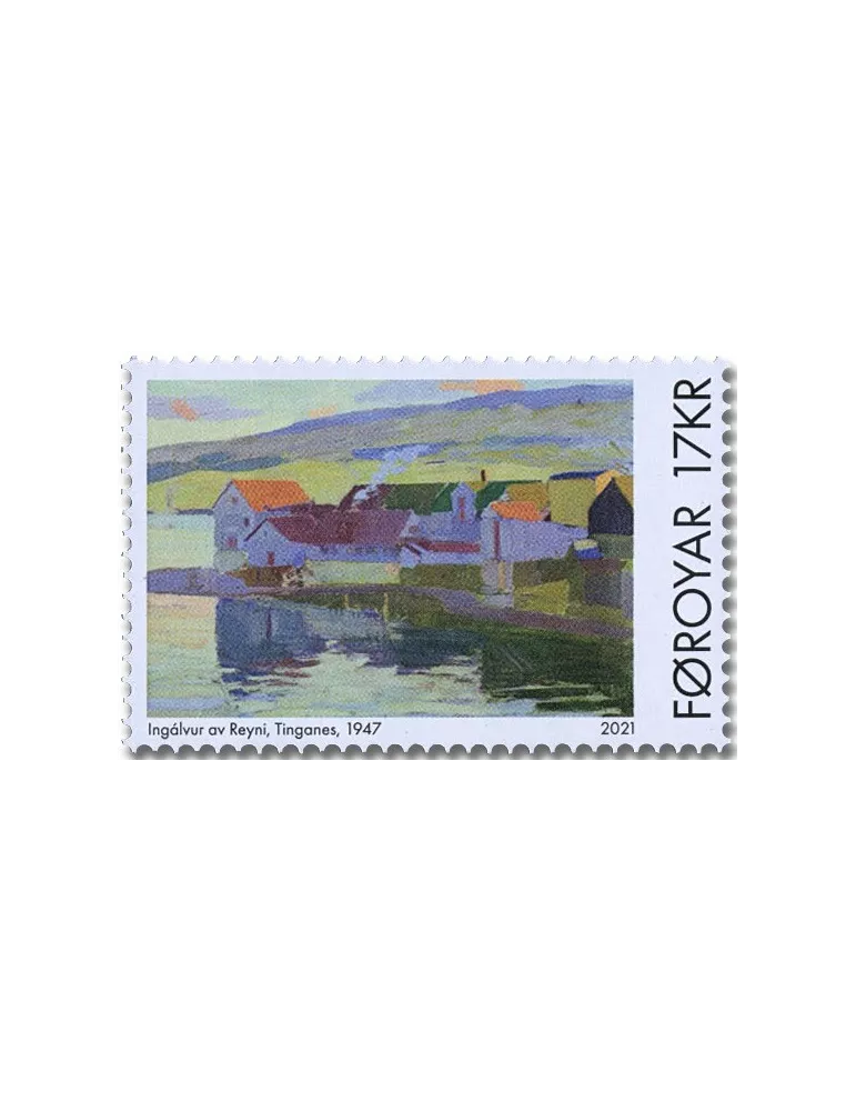 n° 1020/1021 - Timbre ILE FEROE Poste