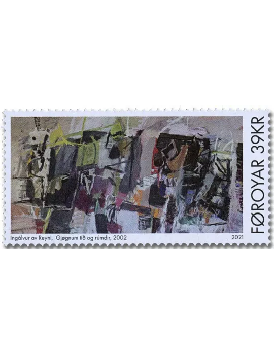 n° 1020/1021 - Timbre ILE FEROE Poste