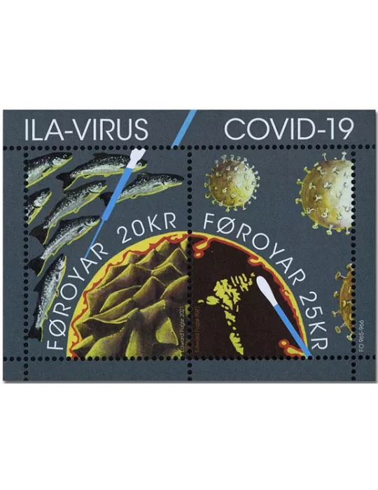 n° F1018 - Timbre ILE FEROE Poste