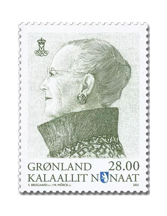 n° 857 - Timbre GROENLAND Poste