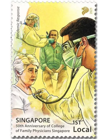 n° 2445/2450 - Timbre SINGAPOUR Poste