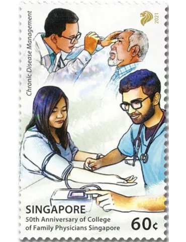 n° 2445/2450 - Timbre SINGAPOUR Poste 2