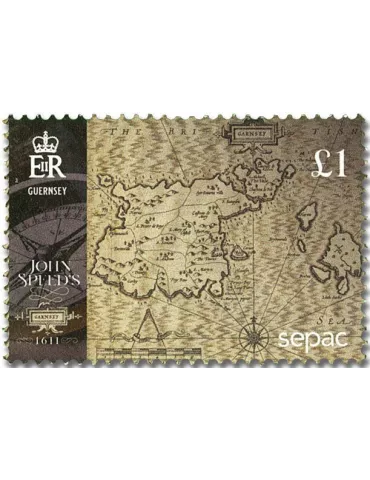 n° 1880 - Timbre GUERNESEY Poste