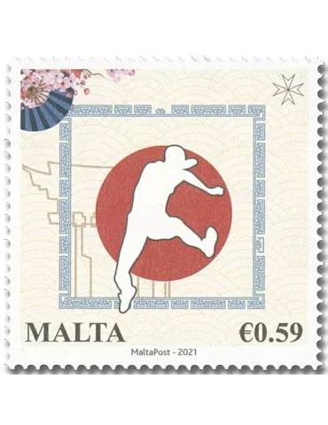 n° 2064/2066 - Timbre MALTE Poste