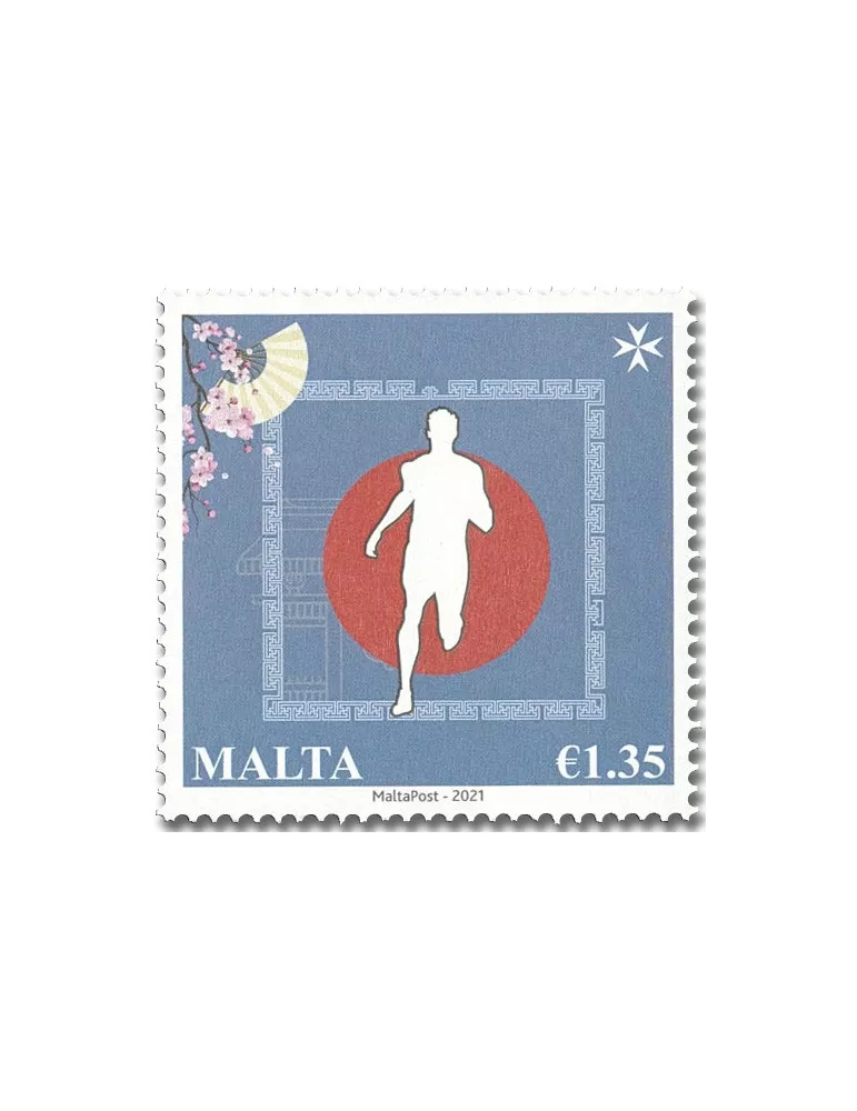 n° 2064/2066 - Timbre MALTE Poste