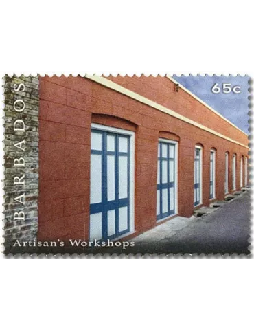 n° 1363/1366 - Timbre BARBADE Poste 2