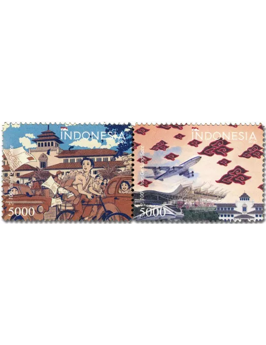 n° 3047/3048 - Timbre INDONESIE Poste