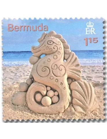 n° 1185/1188 - Timbre BERMUDES Poste 2