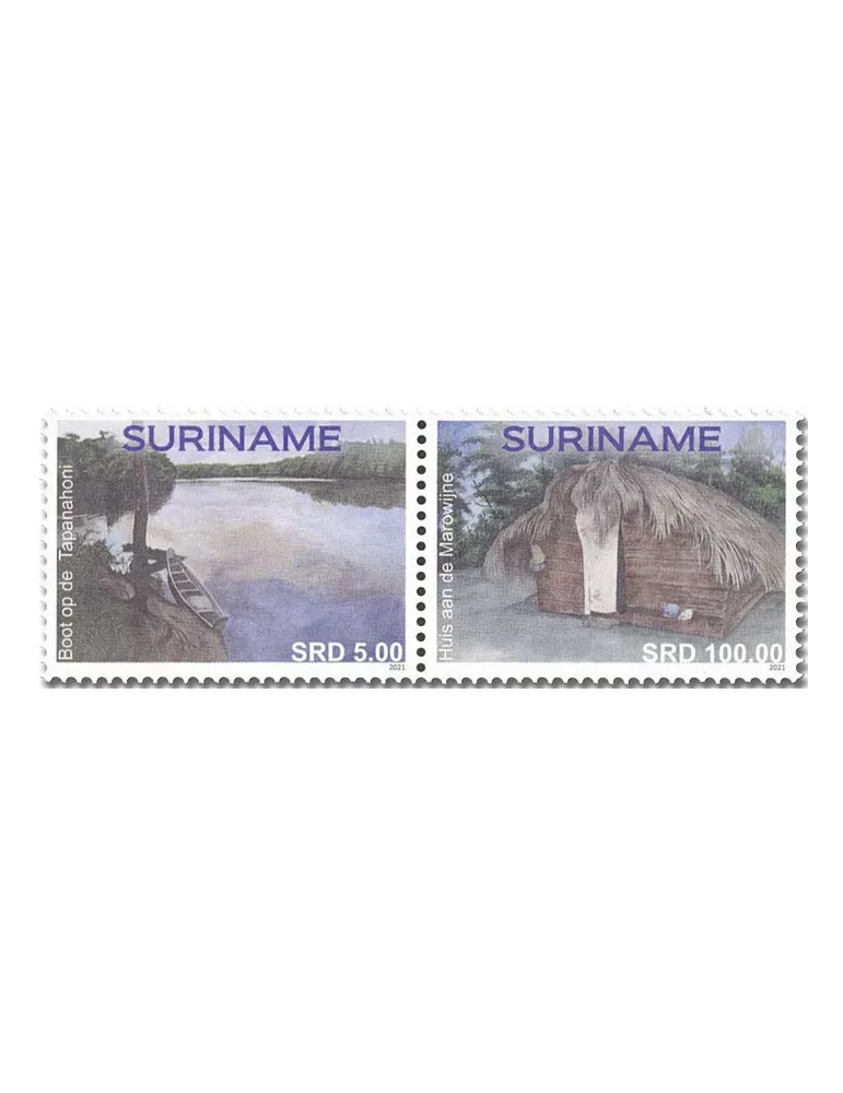 n° 3051/3052 - Timbre SURINAM Poste